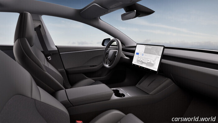 El Model 3 Standard de Tesla consiente a Europa con una radio FM | Carscoops